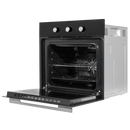 Baridi DH110  Built-In 5-Function Fan Assisted Oven with Timer 60cm, 55L Capacity - Black