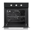 Baridi DH110  Built-In 5-Function Fan Assisted Oven with Timer 60cm, 55L Capacity - Black