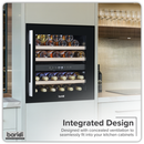 Baridi DH117  36 Bottle Wine Fridge & Cooler 60cm