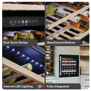 Baridi DH117  36 Bottle Wine Fridge & Cooler 60cm
