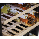 Baridi DH118  57 Bottle Dual Zone Wine Fridge & Cooler 60cm