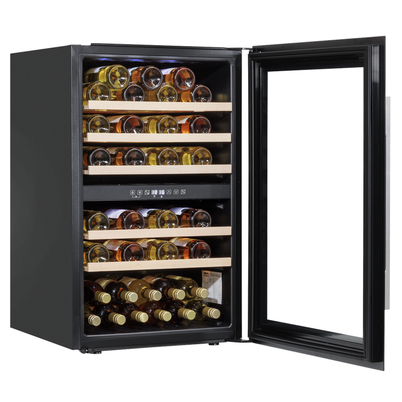 Baridi DH118  57 Bottle Dual Zone Wine Fridge & Cooler 60cm