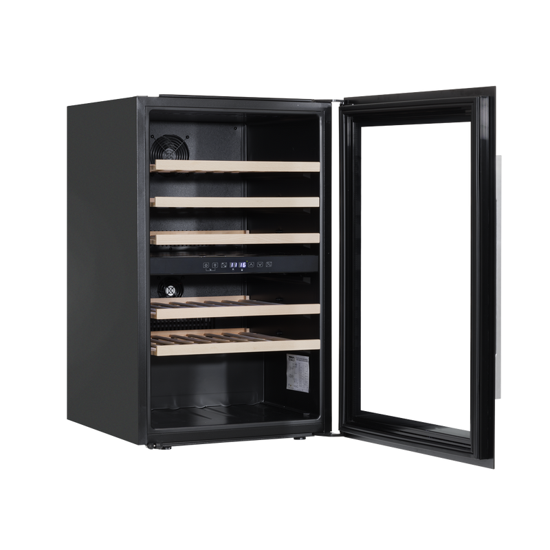 Baridi DH118  57 Bottle Dual Zone Wine Fridge & Cooler 60cm
