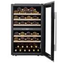 Baridi DH118  57 Bottle Dual Zone Wine Fridge & Cooler 60cm