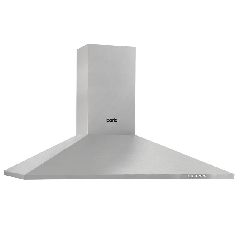 Baridi DH127  Cooker Hood with Carbon Filters 90cm - Stainless Steel