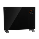 Baridi DH137  Electric Glass Panel Heater, 1500W, Thermostat Controlled 24Hr 7 Day Timer, Wi-Fi Enabled, Remote Control, Black - DH137