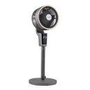 Baridi DH141  Pedestal Fan with Remote Control & 12hr Timer 12" - Grey