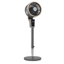Baridi DH141  Pedestal Fan with Remote Control & 12hr Timer 12" - Grey