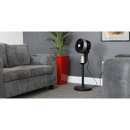 Baridi DH142  Pedestal Fan with Manual Control 10" - Grey