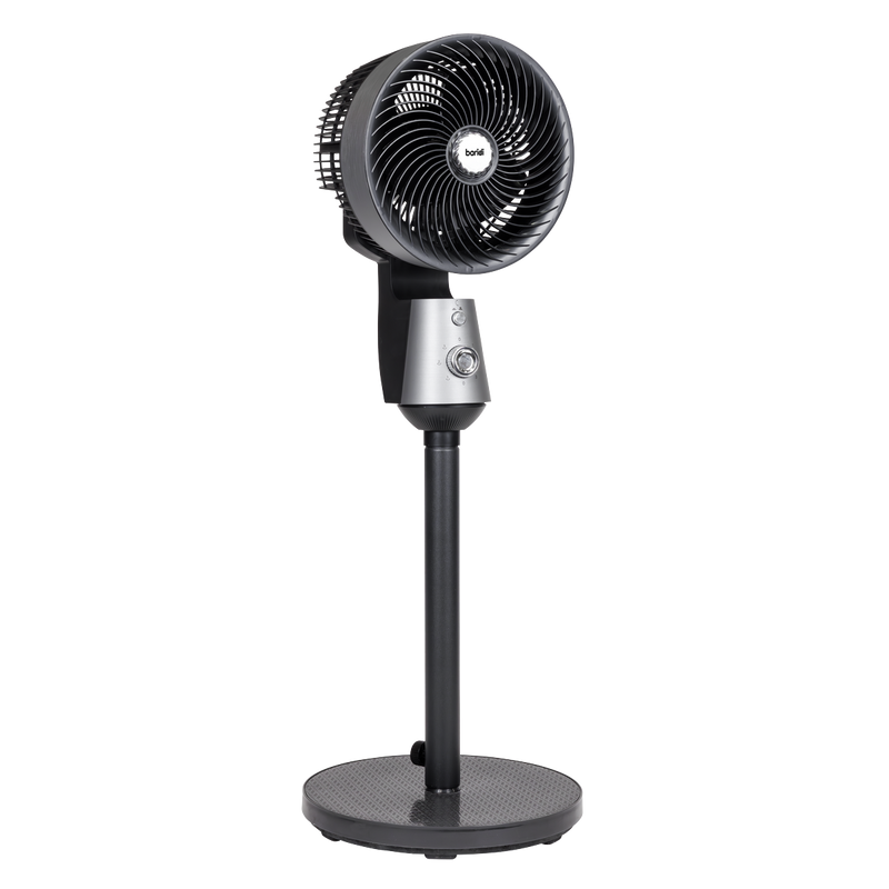 Baridi DH142  Pedestal Fan with Manual Control 10" - Grey