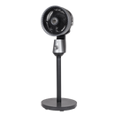 Baridi DH142  Pedestal Fan with Manual Control 10" - Grey