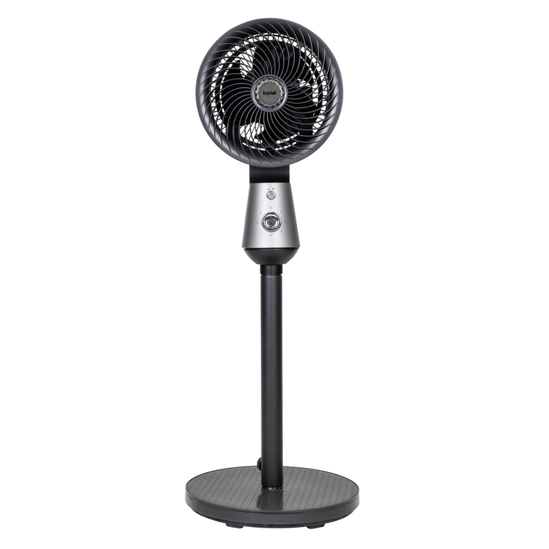 Baridi DH142  Pedestal Fan with Manual Control 10" - Grey