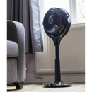 Baridi DH143  Pedestal Fan with Remote Control 10" - Black