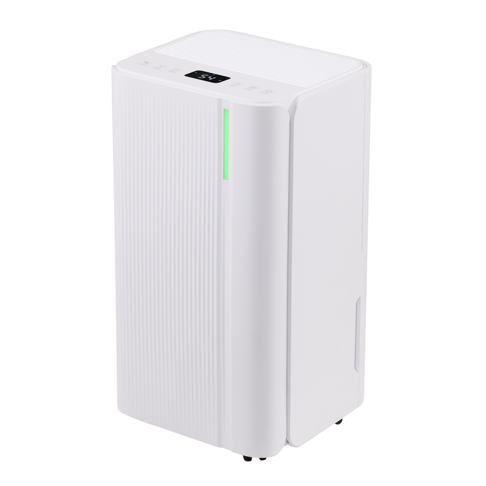Baridi DH147 Dehumidifier with Digital Display & 24hr Timer 12L - White
