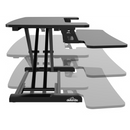Dellonda DH14  71cm Adjustable-Height Standing Desk Riser 15kg Capacity