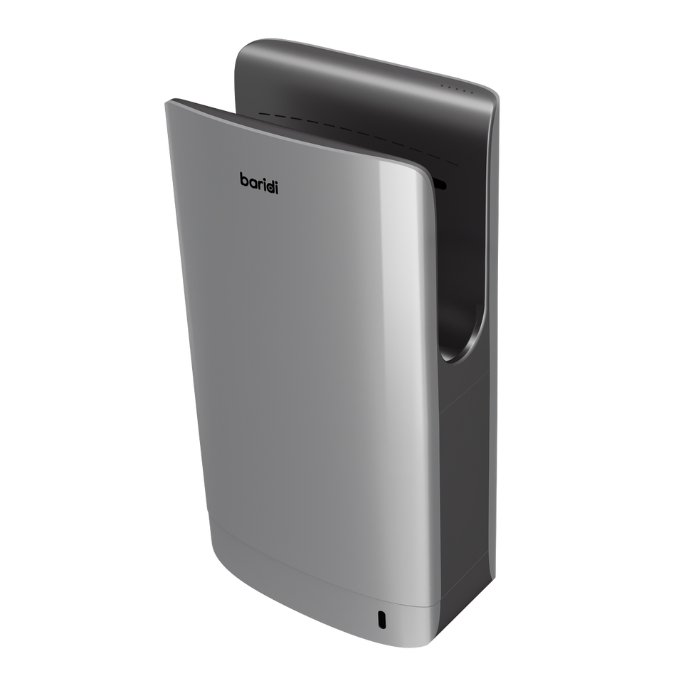 Baridi DH150 Hand Dryer with HEPA Filter & Auto-Sensor 1750W/230V - Silver