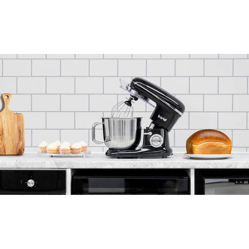SEALEY DH173 Baridi 1500W Stand Mixer with Accessories 6L - Black