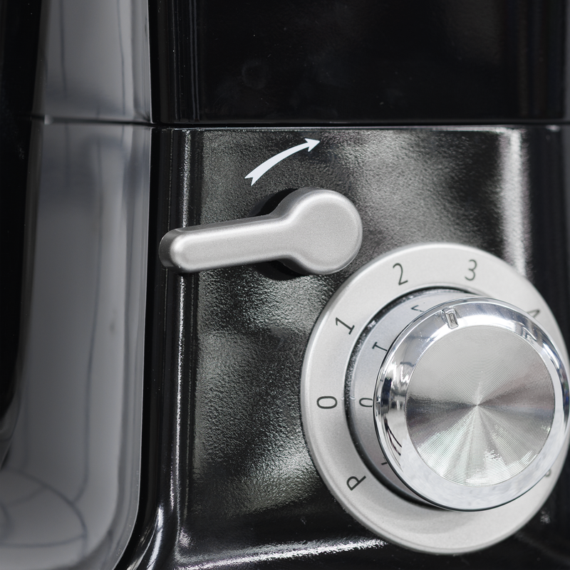 SEALEY DH173 Baridi 1500W Stand Mixer with Accessories 6L - Black