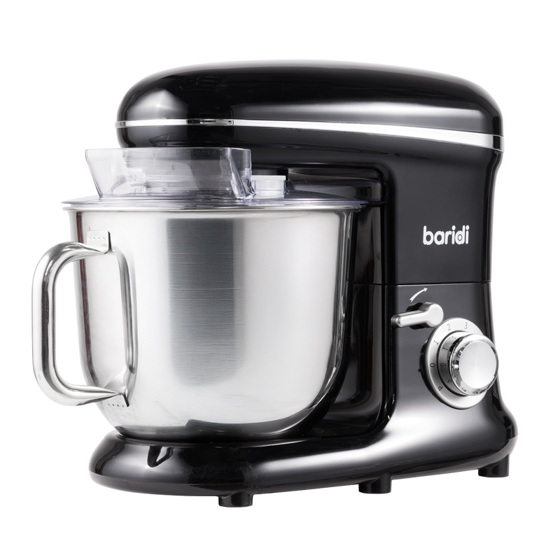 SEALEY DH173 Baridi 1500W Stand Mixer with Accessories 6L - Black