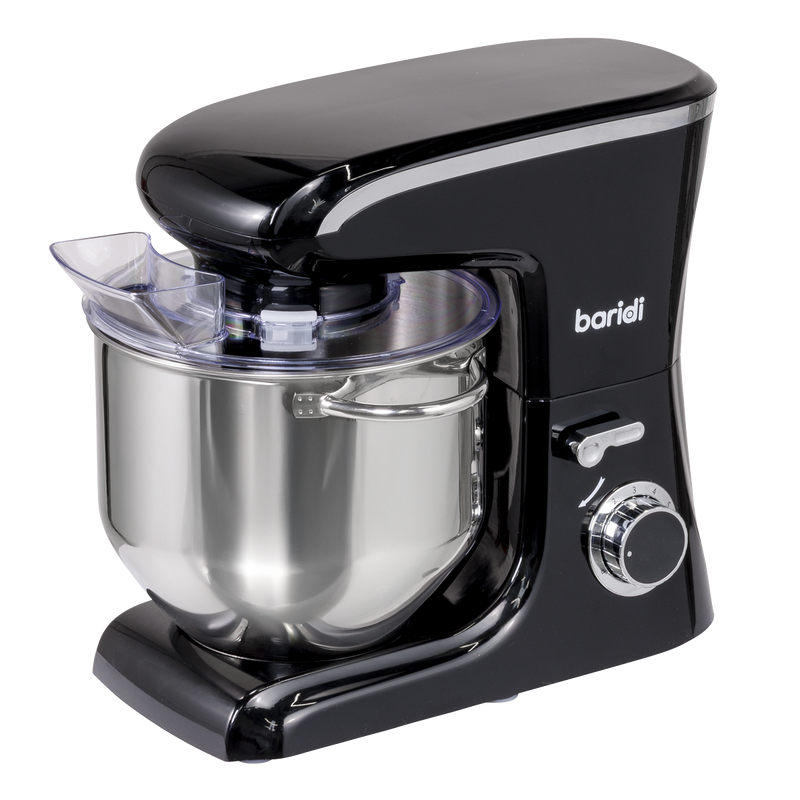 SEALEY DH174 Baridi 1800W Stand Mixer with Accessories 8L - Black