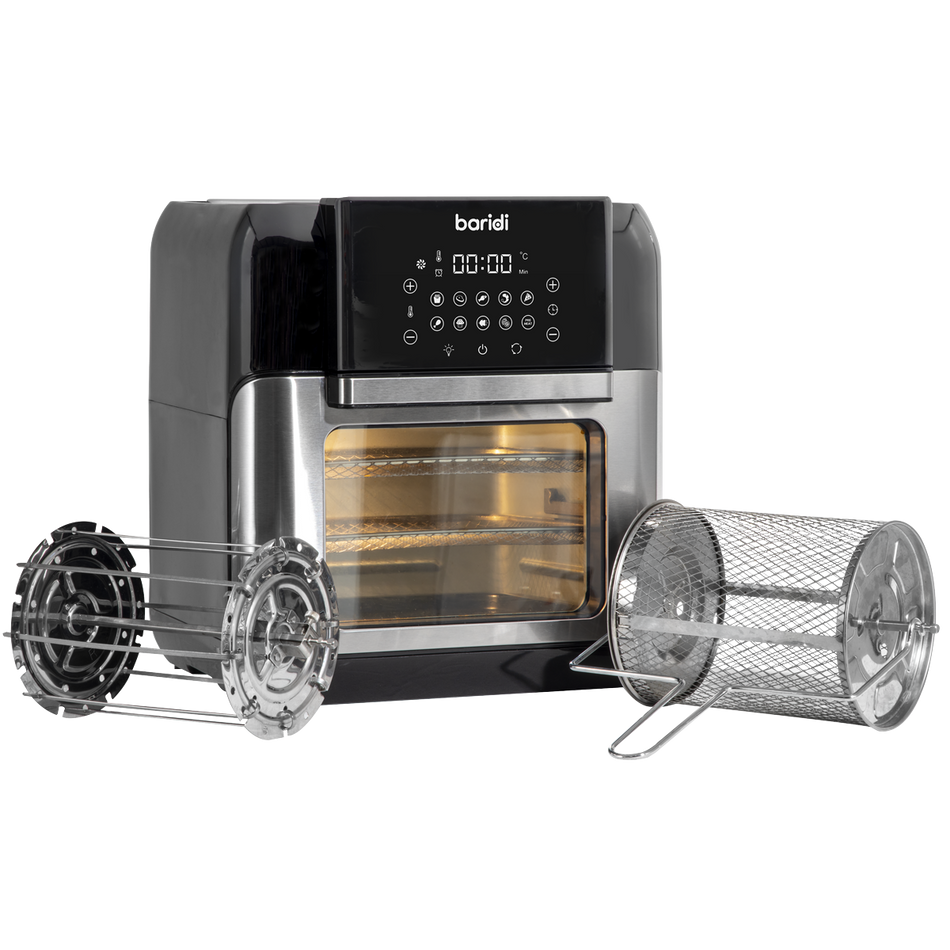 Baridi DH191  Air Fryer & Rotisserie Oven including Accessory Kit 12L Capacity