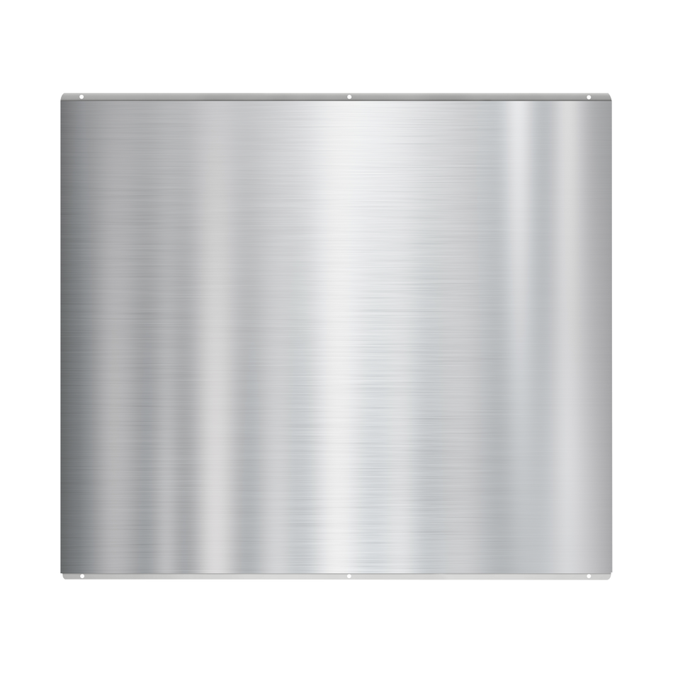Baridi DH195  Splashback for Cooker Hoods 90 x 75cm - Stainless Steel