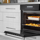 Baridi DH199  Integrated Fan-Assisted Electric Oven 60cm 72L Capacity - Black