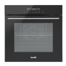 Baridi DH199  Integrated Fan-Assisted Electric Oven 60cm 72L Capacity - Black