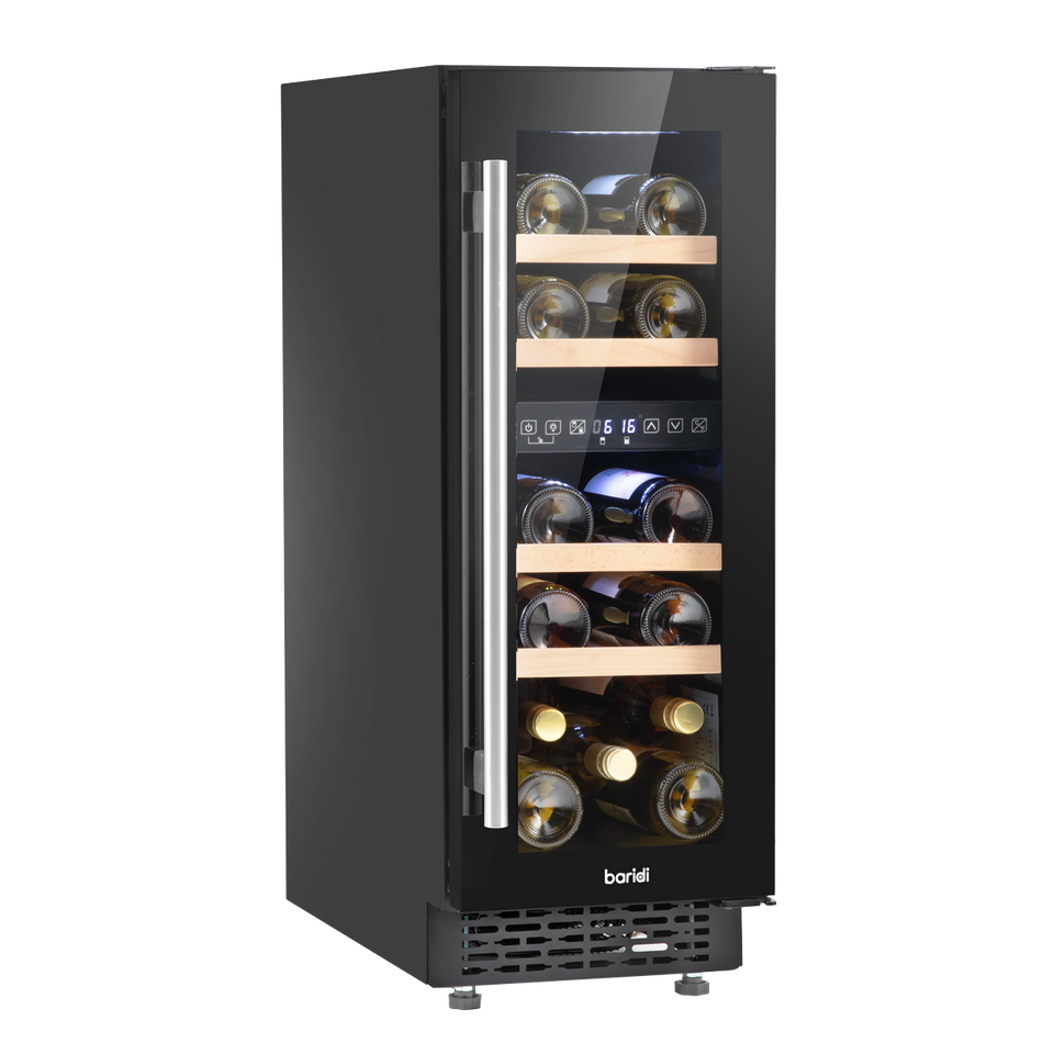 Baridi DH204  17 Bottle Slim Wine Fridge & Cooler 30cm