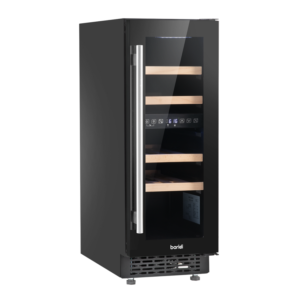 Baridi DH204  17 Bottle Slim Wine Fridge & Cooler 30cm