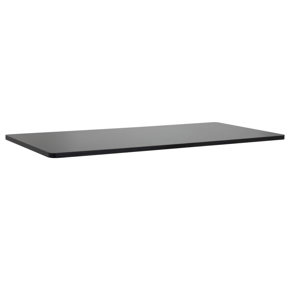 Dellonda DH21  Rectangular Desktop 1400 x 700mm - Black