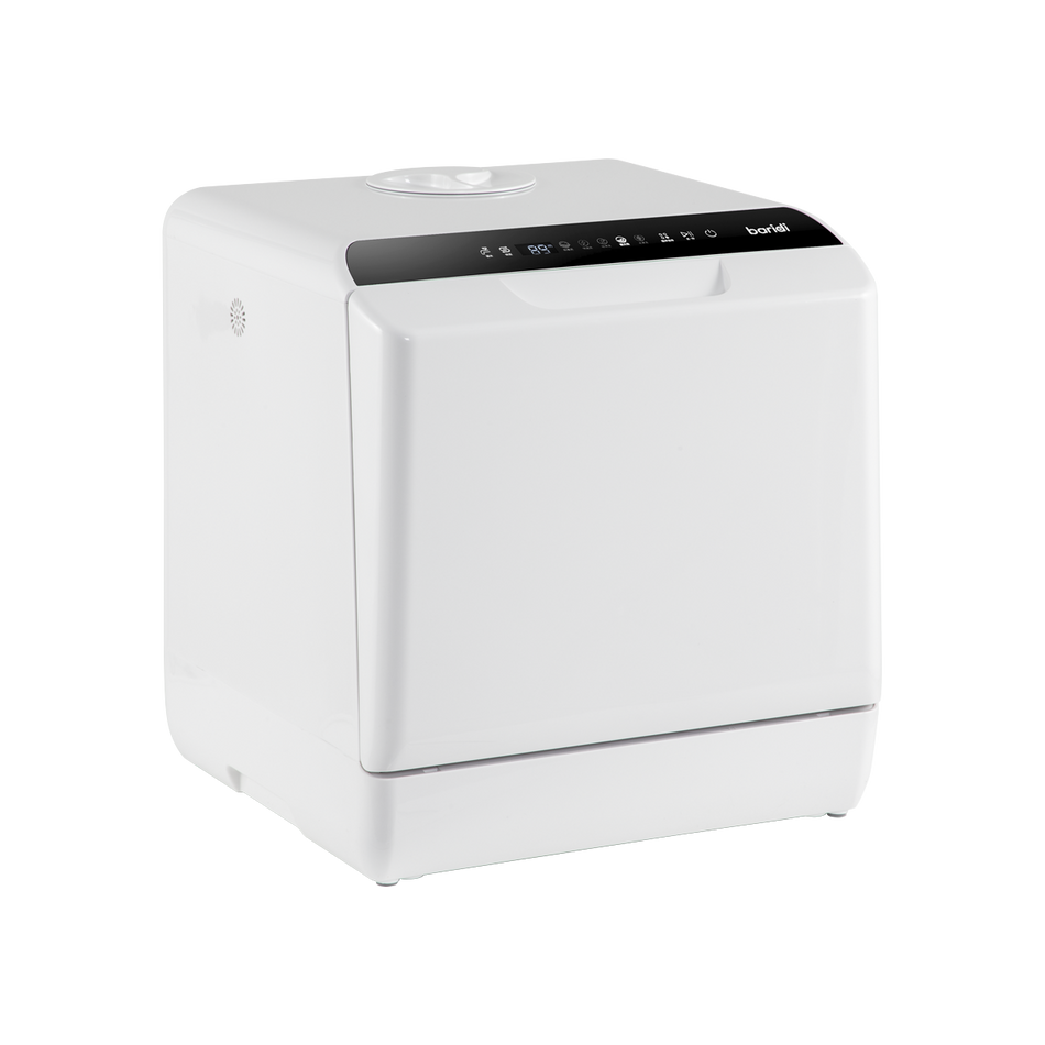 Baridi DH224A  2-4 Place Settings Mini Portable Tabletop Dishwasher, 5 Wash Functions