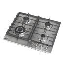 Baridi DH225  Gas Hob with 4 Cooking Zones 60cm - Stainless Steel
