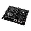 Baridi DH226  Gas Hob with 4 Cooking Zones 60cm - Black