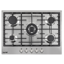 Baridi DH227  Gas Hob with 5 Cooking Zones 70cm - Stainless Steel