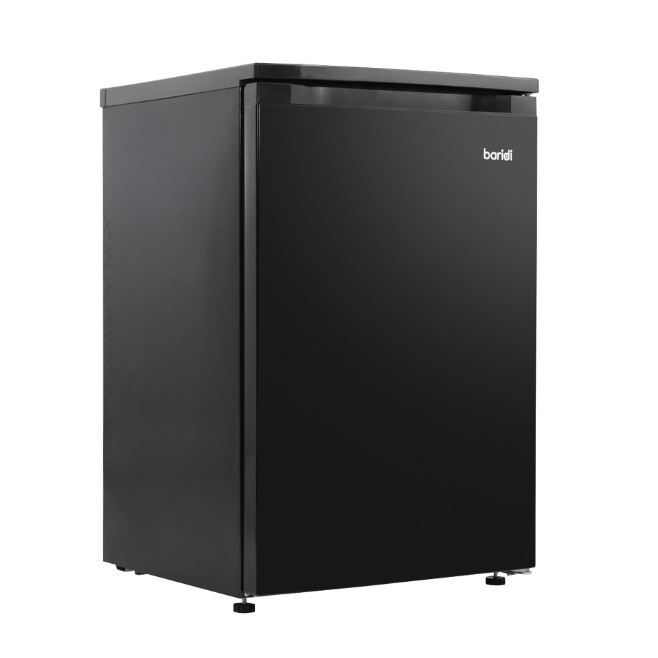 Baridi DH249 55cm Freestanding Undercounter Fridge with Ice Box 107L - Black