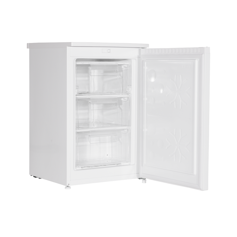 Baridi DH250  55cm Undercounter Freezer with Adjustable Thermostat 85L - White