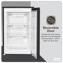 Baridi DH251  55cm Undercounter Freezer with Adjustable Thermostat, 85L - Black