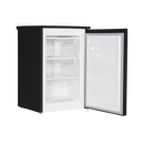 Baridi DH251  55cm Undercounter Freezer with Adjustable Thermostat, 85L - Black