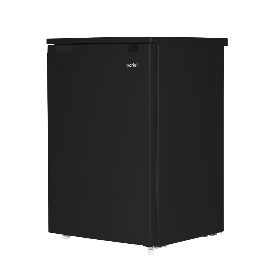 Baridi DH251  55cm Undercounter Freezer with Adjustable Thermostat, 85L - Black