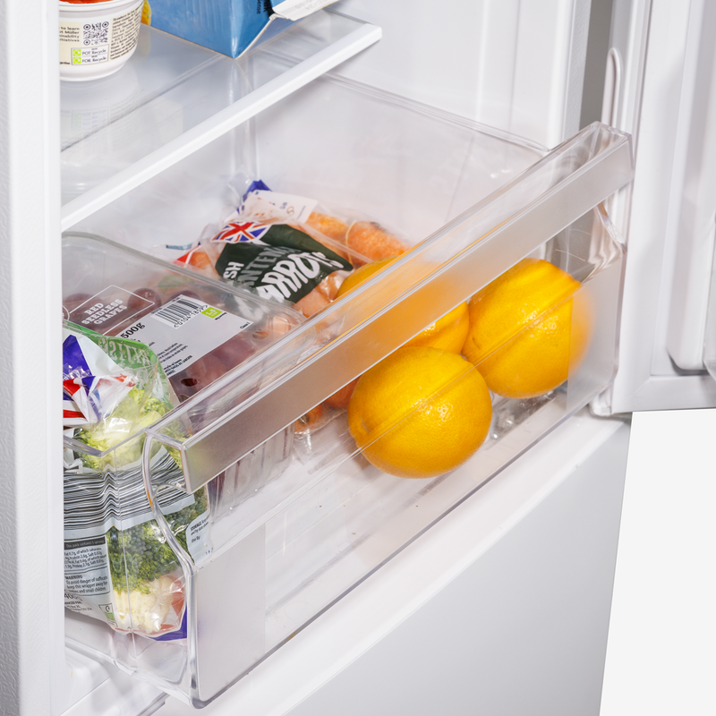 Baridi DH252  70/30 Low Frost Fridge Freezer 157L Capacity - White