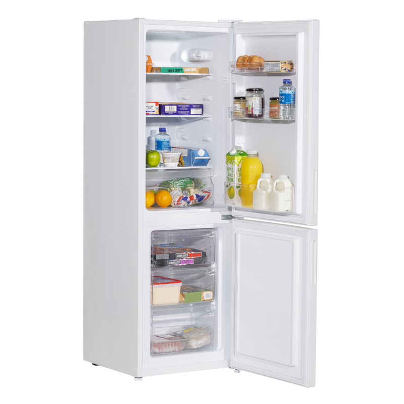Baridi DH252  70/30 Low Frost Fridge Freezer 157L Capacity - White