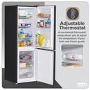 Baridi DH253  47cm 70/30 Fridge Freezer, 157L Capacity Low Frost