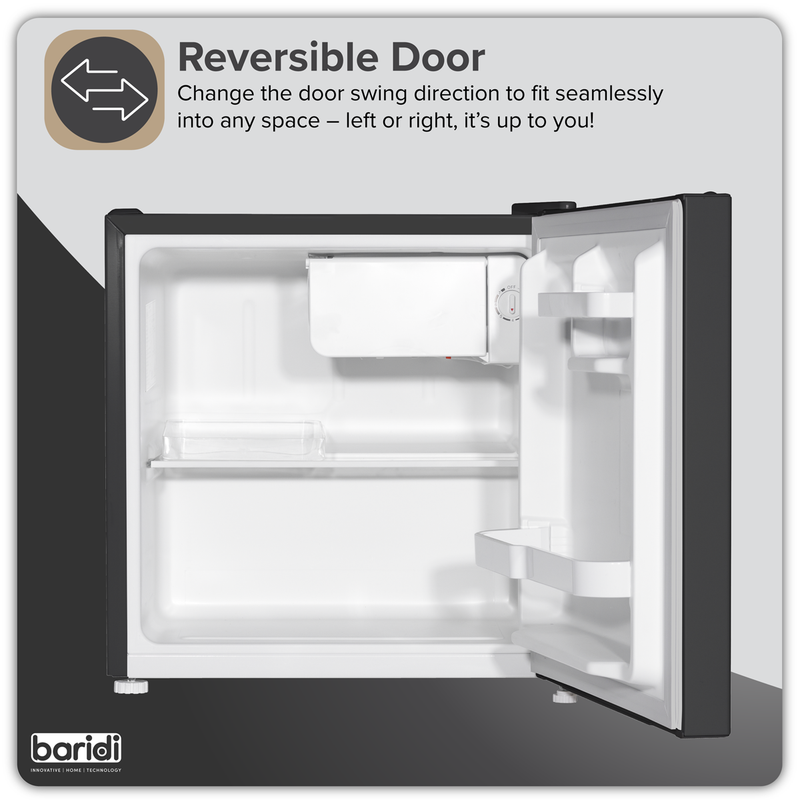 Baridi DH257  Tabletop Fridge with Ice Box, 46L Capacity