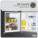 Baridi DH257  Tabletop Fridge with Ice Box, 46L Capacity
