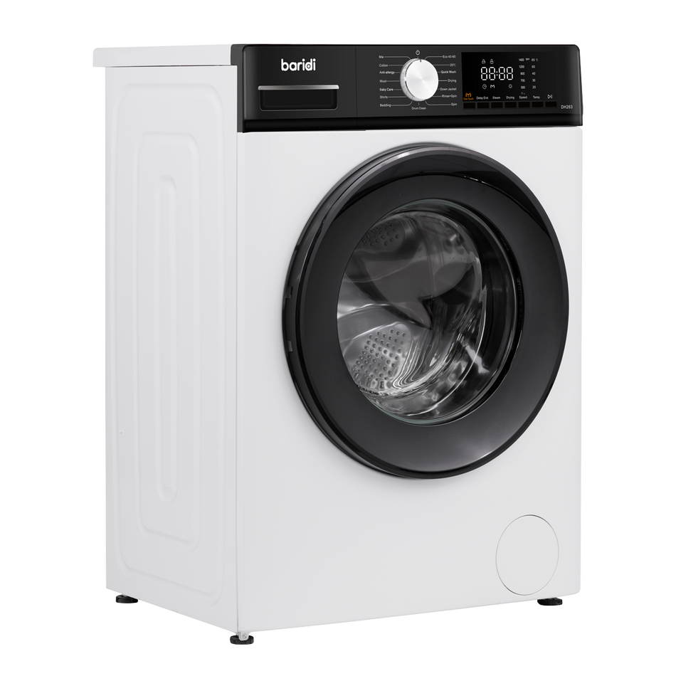 Sealey DH263 8/5kg Washer Dryer, Front Loading, 1400rpm Energy Rating A – White