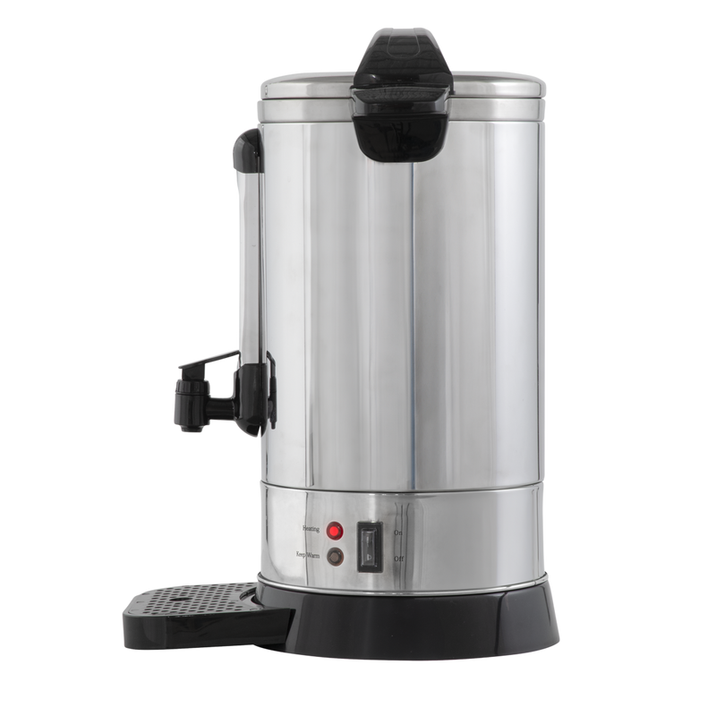 Baridi DH269  Hot Water Boiler/Tea Urn 10L Capacity, Stainless Steel