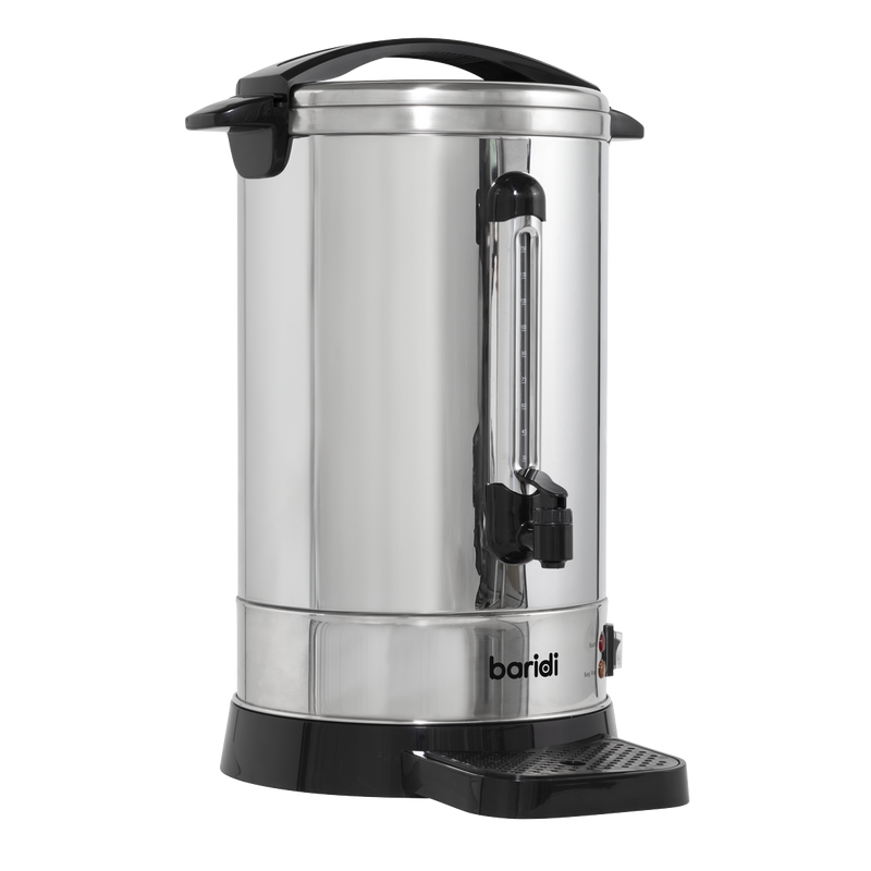 Baridi DH270  Hot Water Boiler, Tea Urn, 20L Capacity, Stainless Steel