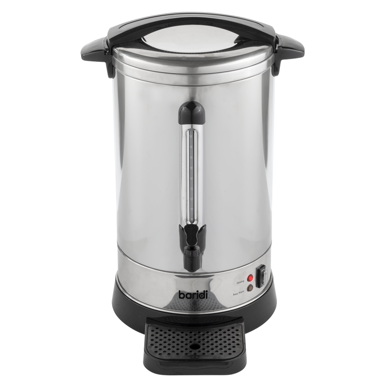 Baridi DH270  Hot Water Boiler, Tea Urn, 20L Capacity, Stainless Steel