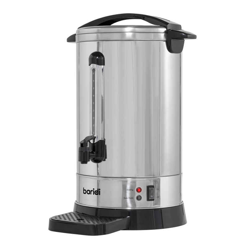Baridi DH270  Hot Water Boiler, Tea Urn, 20L Capacity, Stainless Steel